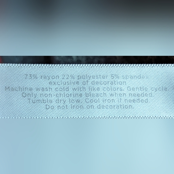 EUC Sleep by Cacique grey/blk marled long sleeve crew neck side slits hi-low - Picture 11 of 11